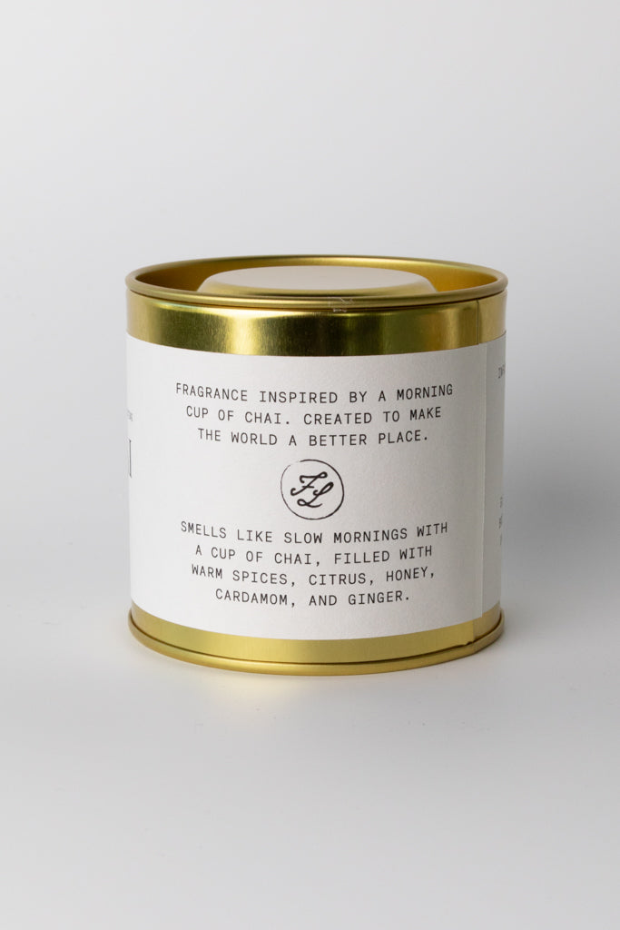 Morning Chai Candle